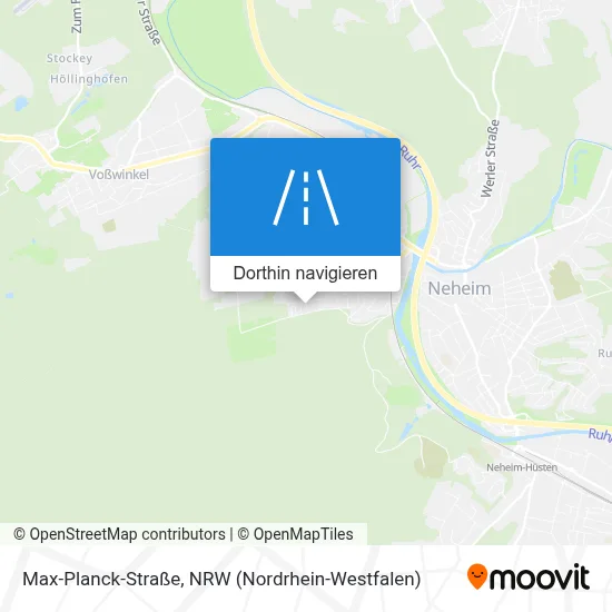 Max-Planck-Straße Karte