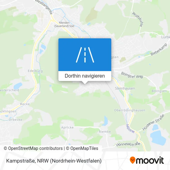 Kampstraße Karte