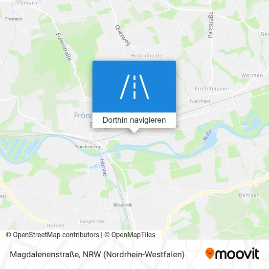 Magdalenenstraße Karte