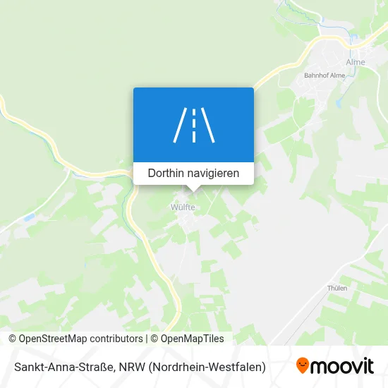 Sankt-Anna-Straße Karte