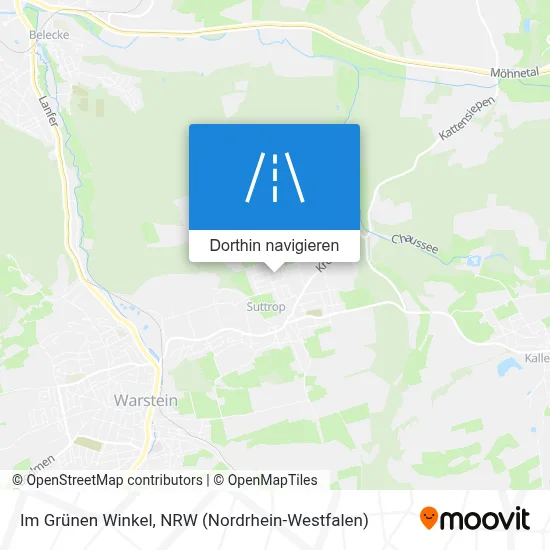 Im Grünen Winkel Karte