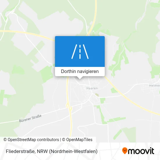Fliederstraße Karte