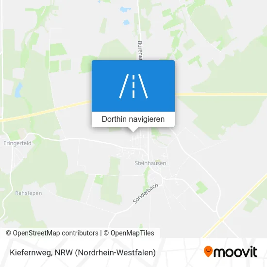 Kiefernweg Karte