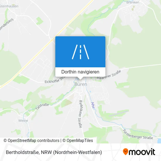 Bertholdstraße Karte