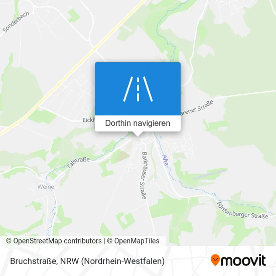 Bruchstraße Karte