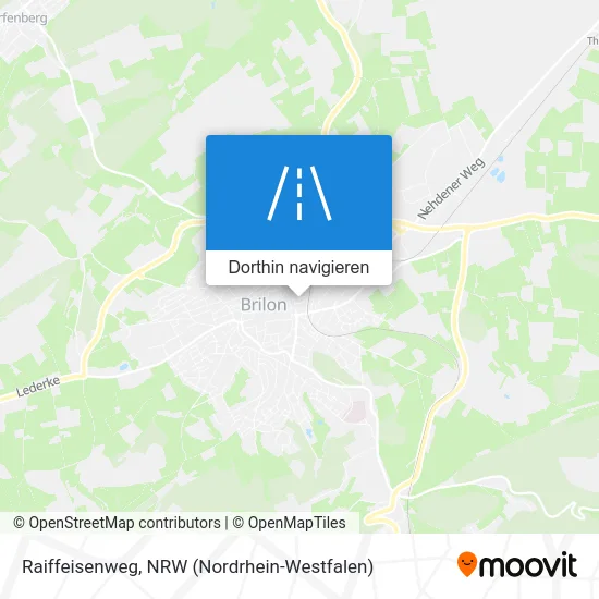 Raiffeisenweg Karte