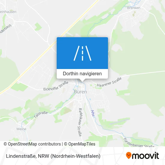 Lindenstraße Karte