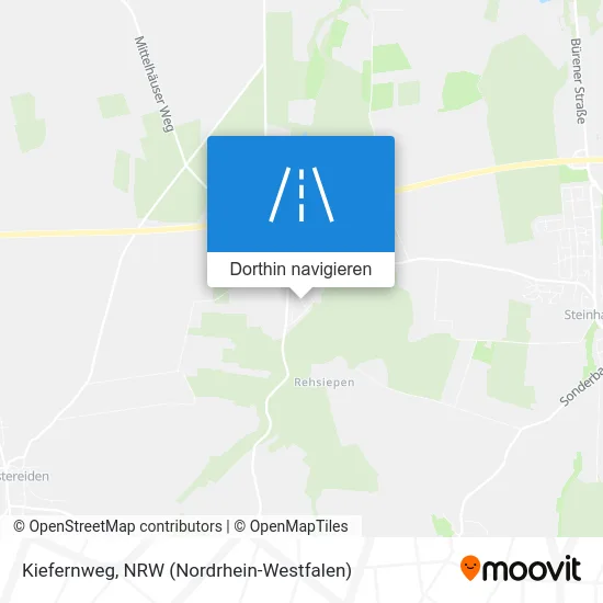 Kiefernweg Karte