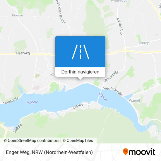 Enger Weg Karte