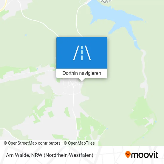 Am Walde Karte