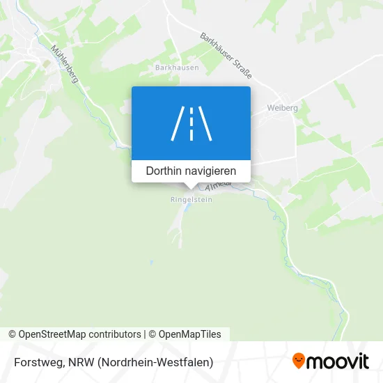 Forstweg Karte