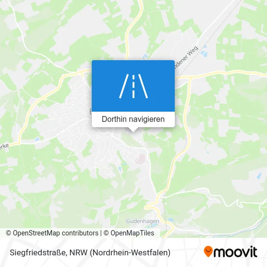 Siegfriedstraße Karte