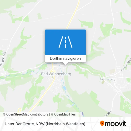 Unter Der Grotte Karte