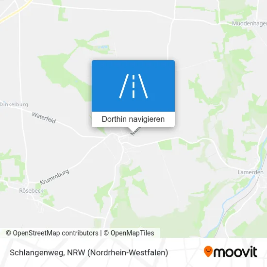 Schlangenweg Karte