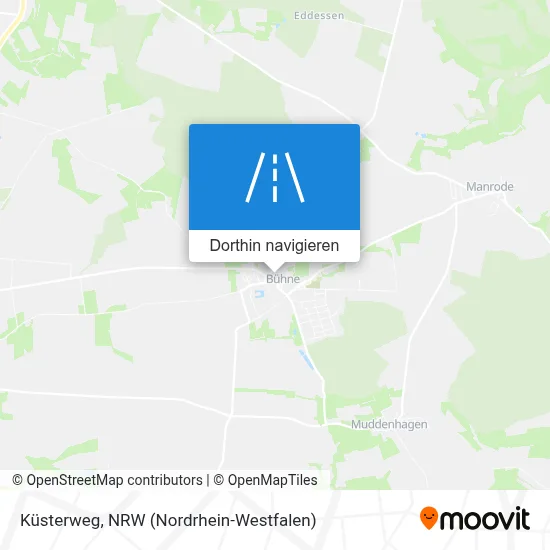 Küsterweg Karte