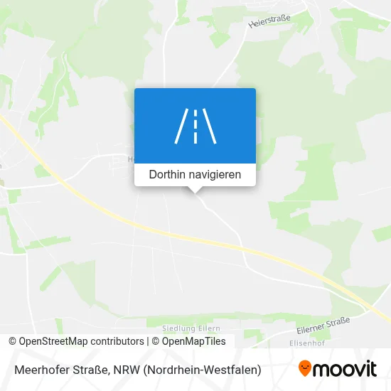 Meerhofer Straße Karte