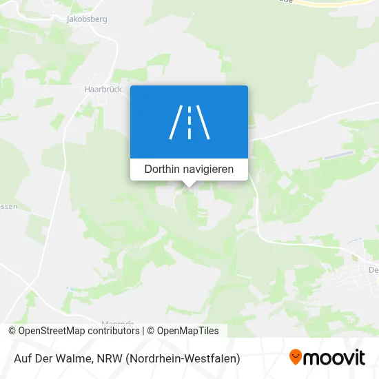 Auf Der Walme Karte