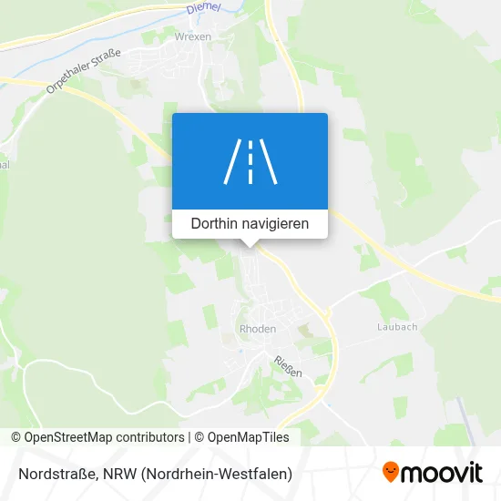 Nordstraße Karte