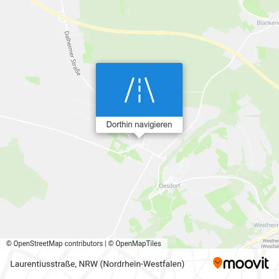 Laurentiusstraße Karte