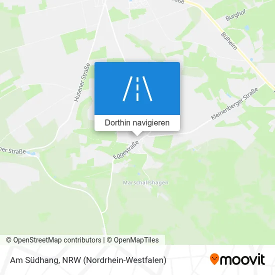 Am Südhang Karte