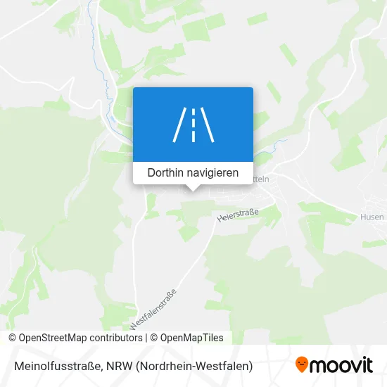 Meinolfusstraße Karte