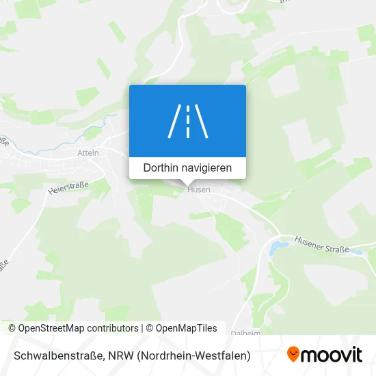 Schwalbenstraße Karte