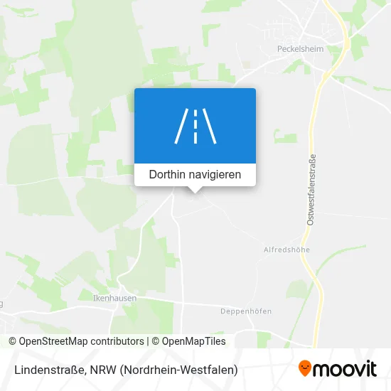 Lindenstraße Karte