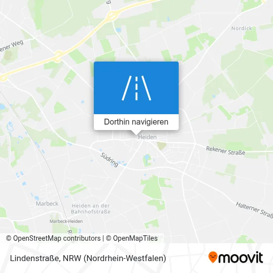 Lindenstraße Karte