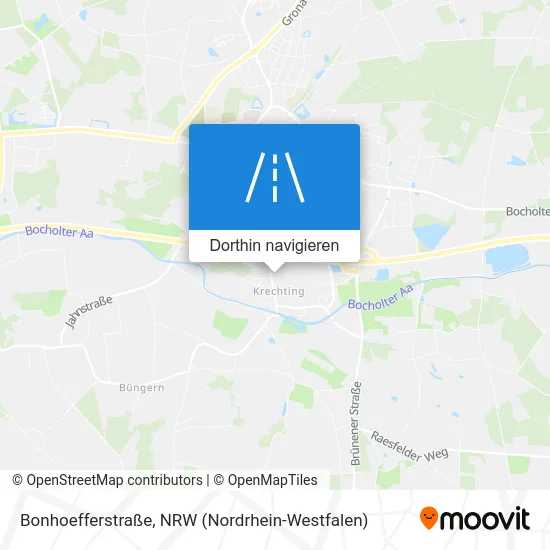 Bonhoefferstraße Karte