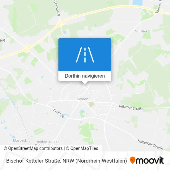 Bischof-Ketteler-Straße Karte