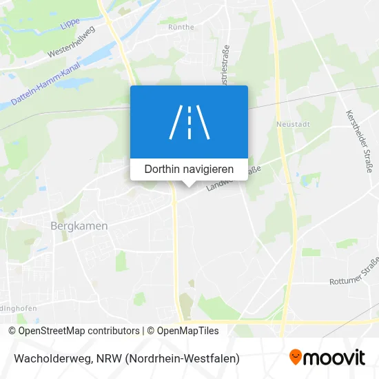 Wacholderweg Karte