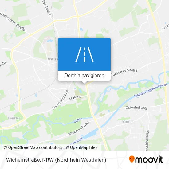 Wichernstraße Karte