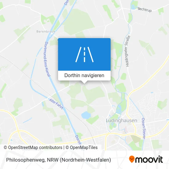 Philosophenweg Karte