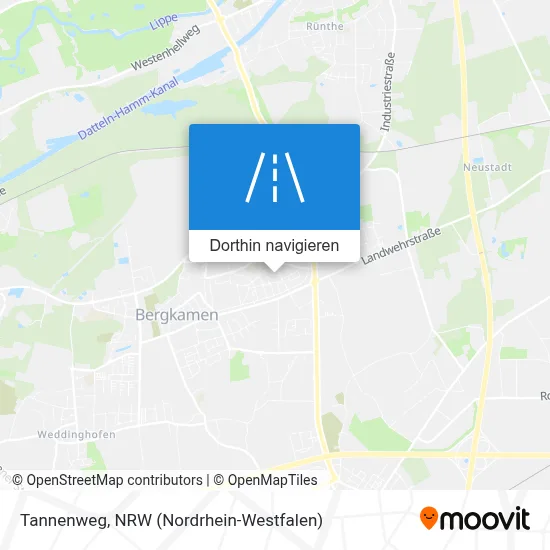 Tannenweg Karte