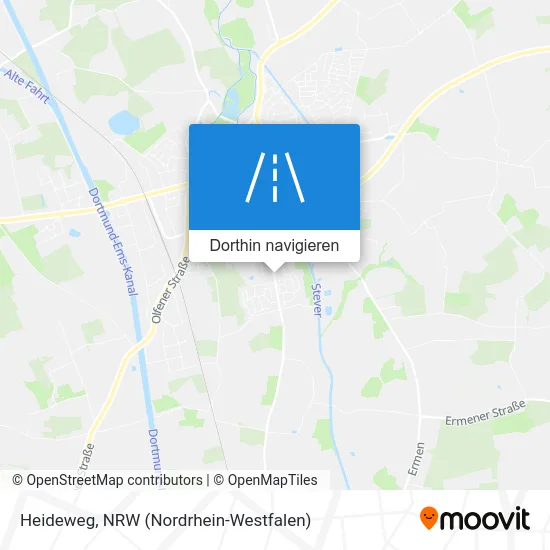 Heideweg Karte