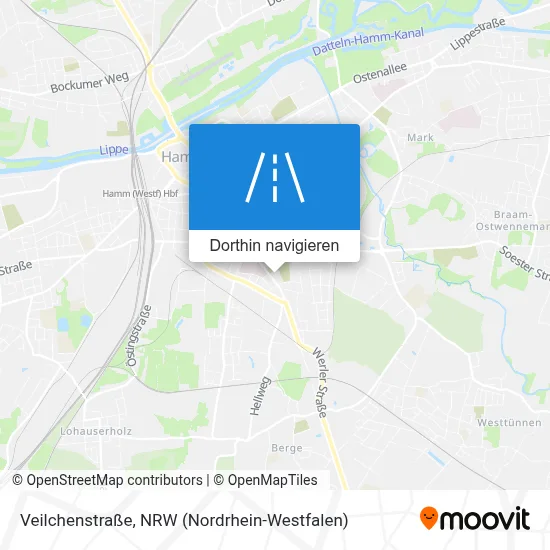 Veilchenstraße Karte