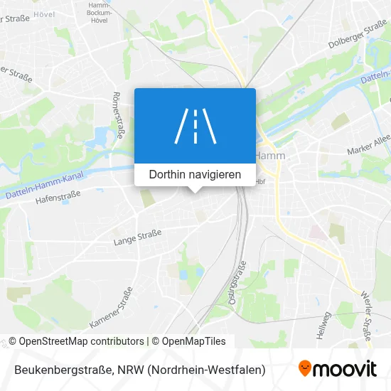 Beukenbergstraße Karte