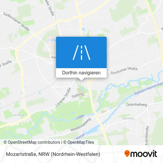 Mozartstraße Karte