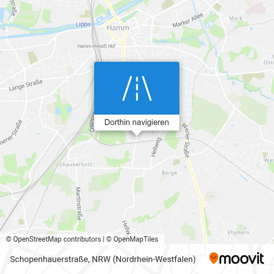 Schopenhauerstraße Karte