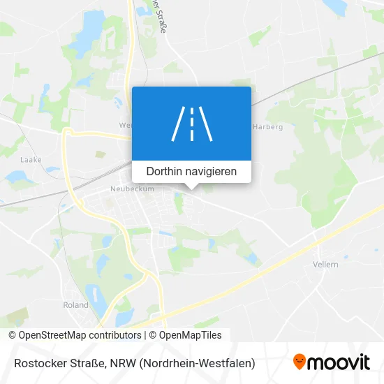 Rostocker Straße Karte