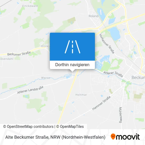 Alte Beckumer Straße Karte
