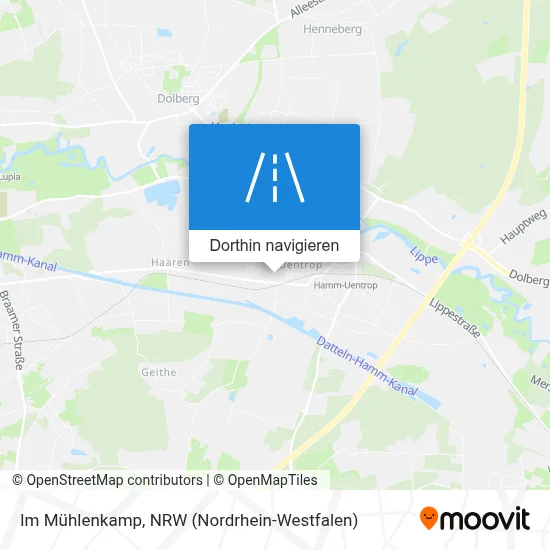 Im Mühlenkamp Karte