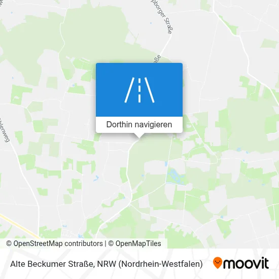 Alte Beckumer Straße Karte