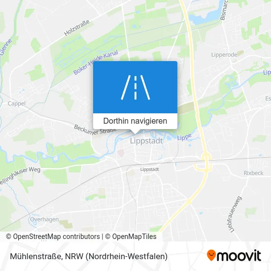 Mühlenstraße Karte