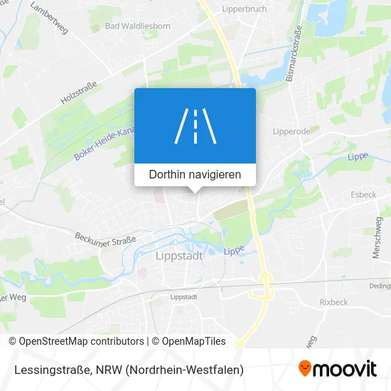 Lessingstraße Karte