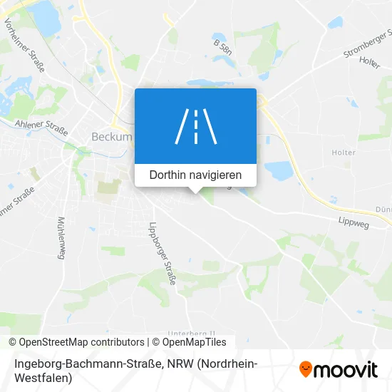 Ingeborg-Bachmann-Straße Karte