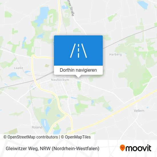 Gleiwitzer Weg Karte