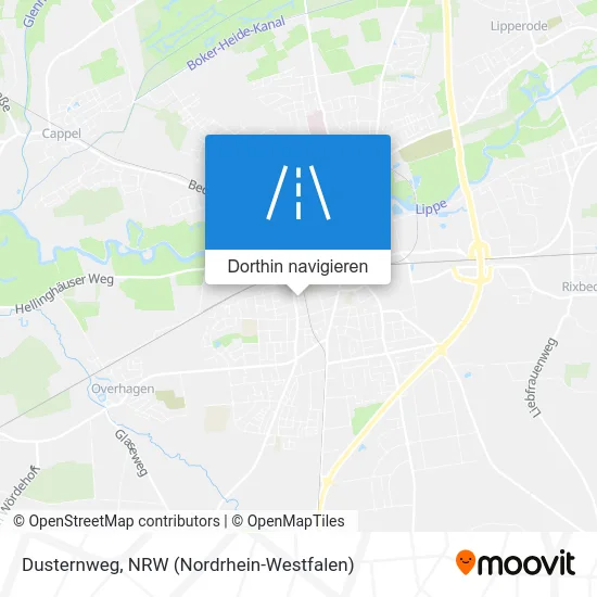 Dusternweg Karte