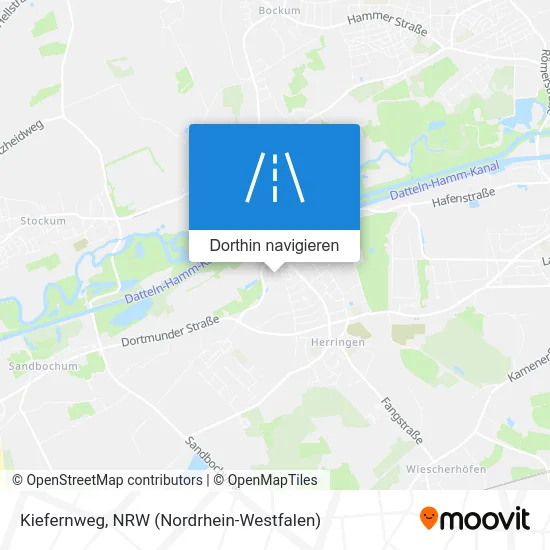 Kiefernweg Karte