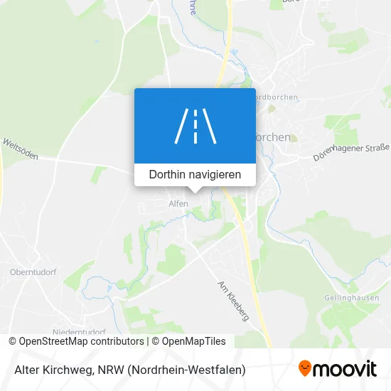 Alter Kirchweg Karte